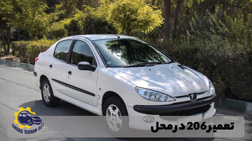 تعمیر 206 در محل در تهران